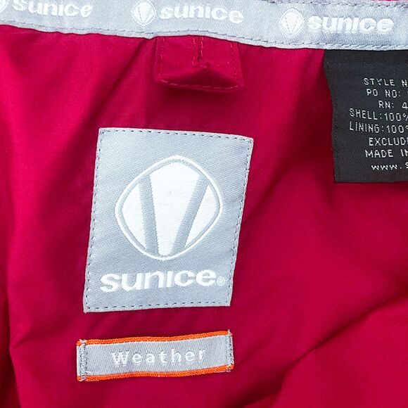 Sunice Golf Windbreaker XL Pink 1/4 Zip Athletic Pullover Performance Jacket - Picture 13 of 15
